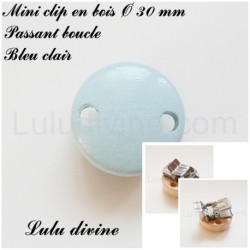 Clip bois uni 30 mm