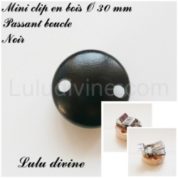 Clip bois uni 30 mm
