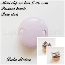 Clip bois uni 30 mm