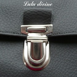 Fermoir cartable Attache cartable / Pochette / Porte-feuille Argenté 2