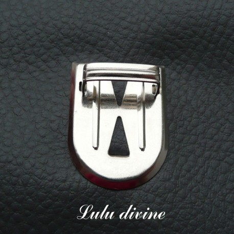 Fermoir cartable Attache cartable / Pochette / Porte-feuille Argenté