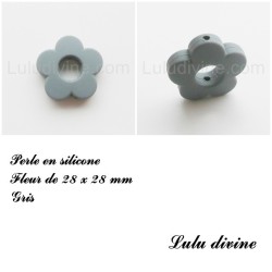 Perle en silicone Fleur 2