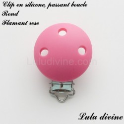 Clip silicone boucle Rond Ø 35 mm