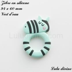 Zèbre en silicone