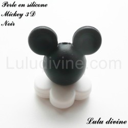 Perle en silicone ronde Gros Mickey