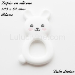Lapin en silicone 