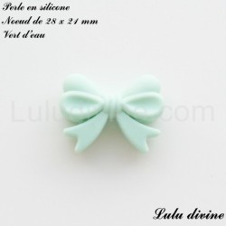 Perle en silicone Noeud