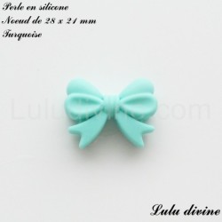 Perle en silicone Noeud