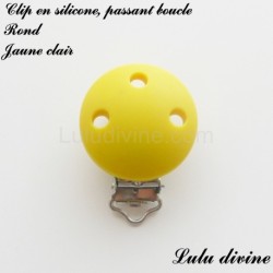 Clip silicone boucle Rond Ø 35 mm