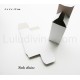 Boite / emballage de carton blanc (taille 5x5x10)