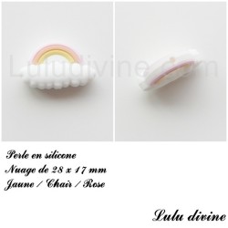 Perle en silicone Nuage 2