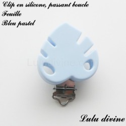 Clip silicone Feuille