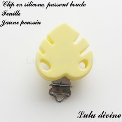 Clip silicone Feuille