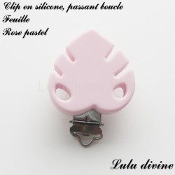 Clip silicone Feuille