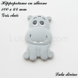 Hippopotame en silicone