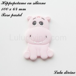 Hippopotame en silicone