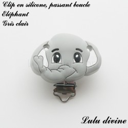 Clip silicone Eléphant 2