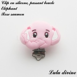Clip silicone Eléphant