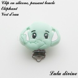 Clip silicone Eléphant