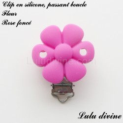 Clip silicone Fleur 2