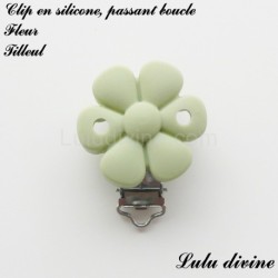 Clip silicone Fleur