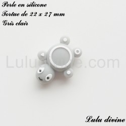 Perle en silicone Tortue 2