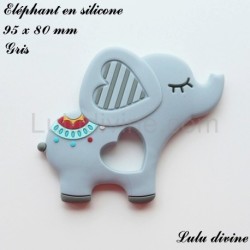 Eléphant en silicone