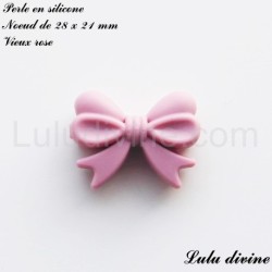 Perle en silicone Noeud