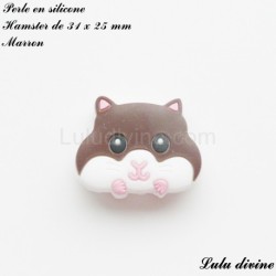 Perle en silicone Hamster