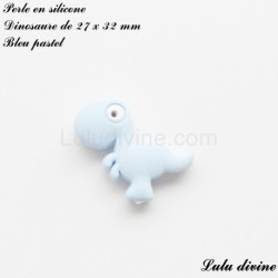 Perle en silicone Dinosaure