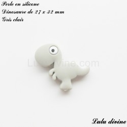 Perle en silicone Dinosaure 2