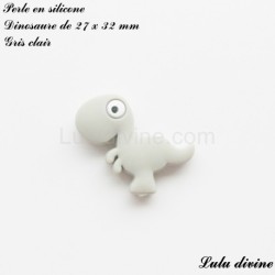 Perle en silicone Dinosaure
