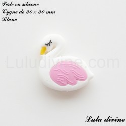 Perle en silicone Cygne 2