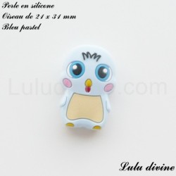 Perle en silicone Oiseau