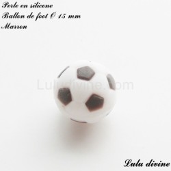 Perle en silicone Ballon de foot