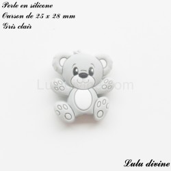 Perle en silicone Ourson 2