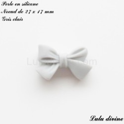 Perle en silicone Noeud 