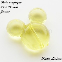 Perle acrylique Mickey