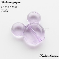 Perle acrylique Mickey