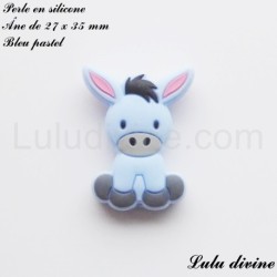 Perle en silicone Âne