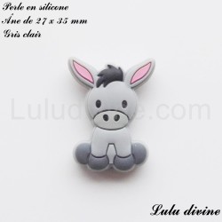 Perle en silicone Âne 2