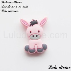 Perle en silicone Âne