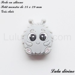 Perle en silicone Petit monstre
