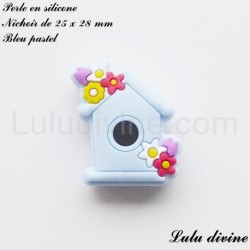 Perle en silicone Nichoir