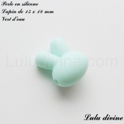 Perle en silicone Lapin