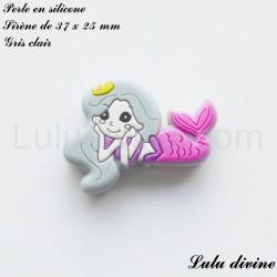 Perle en silicone Sirène 2