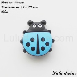 Perle en silicone Coccinelle