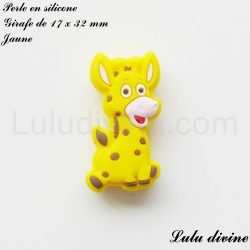 Perle en silicone Girafe 2