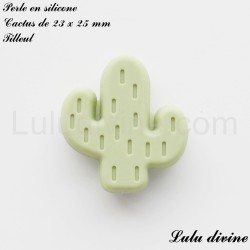 Perle en silicone Cactus 2