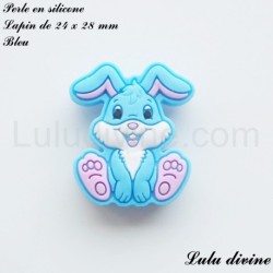 Perle en silicone Lapin
